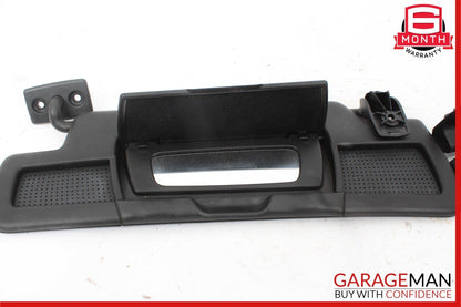 05-11 Mercedes R171 SLK350 Front Sun Visor Sunvisor Shade Set of 2 Pcs Black OEM