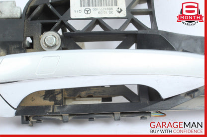 07-13 Mercedes W221 S550 Rear Left Side Exterior Door Handle Keyless Go OEM