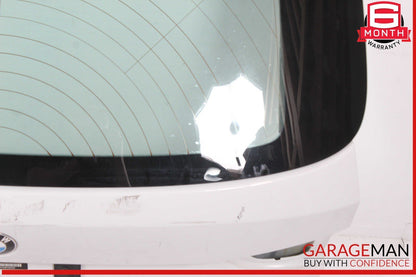 12-15 BMW X1 E84 Trunk Hatch Lid Tailgate Assembly White OEM
