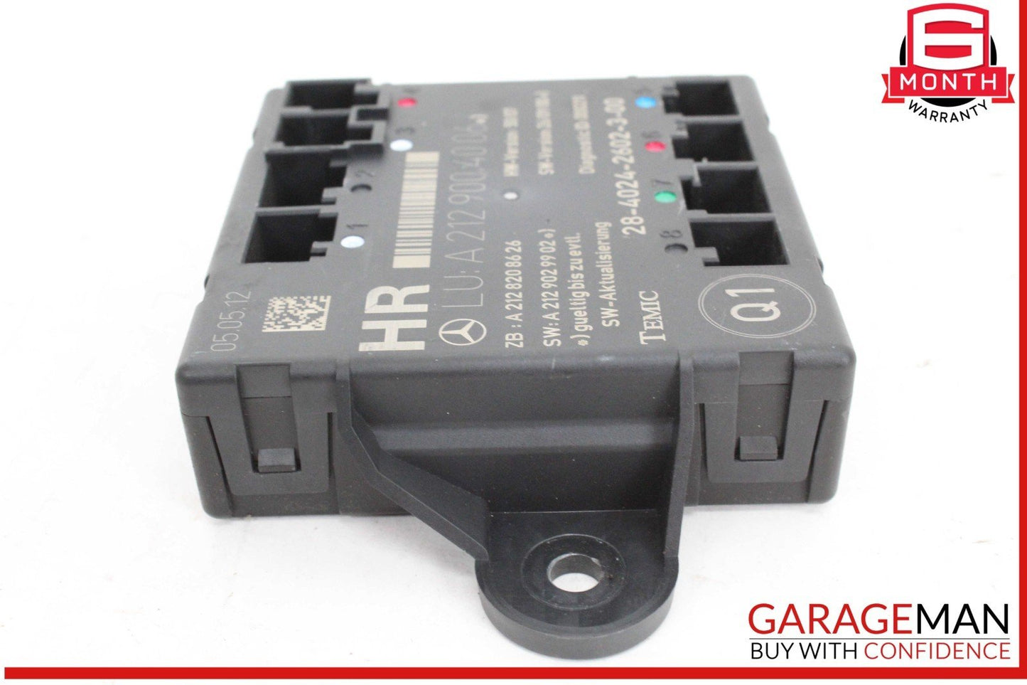 08-14 Mercedes W212 E350 C250 Rear Right Passenger Side Door Control Module OEM
