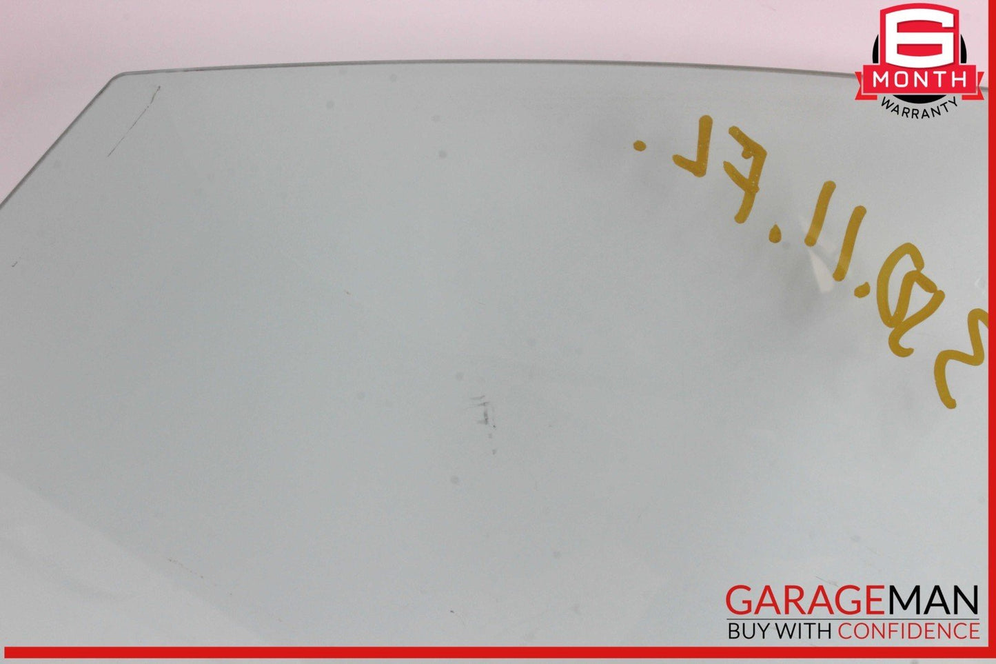 11-17 Mercedes W207 E350 Convertible Front Left Side Door Window Glass OEM