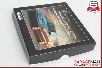 00-06 Mercedes W220 S430 Comand Navigation Operator's Owner User's Guide Disc