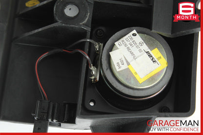 03-08 Mercedes R230 SL500 Rear Left Seat Belt Retractor Speaker Luggage Assembly