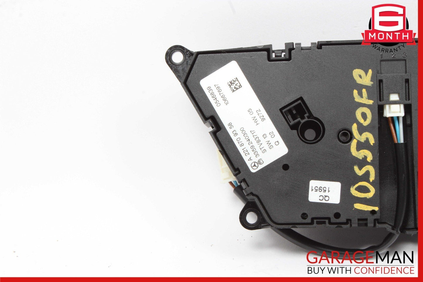 07-14 Mercedes W221 S550 CL550 Front Right Side Seat Control Switch OEM