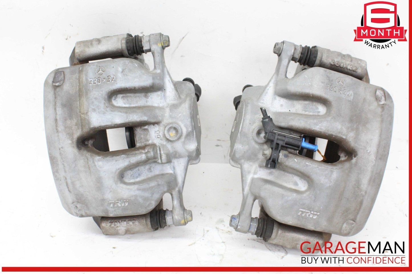 15-20 Mercedes W205 C300 C350e Front Left & Right Side Brake Caliper Set of 2