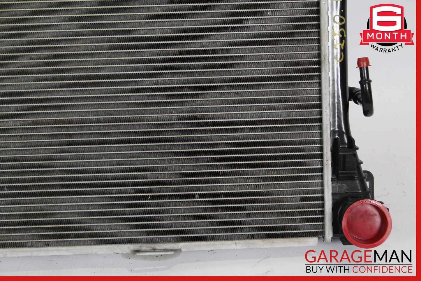 08-15 Mercedes C250 SLK250 Engine Radiator AC A/C Air Condenser Oil Cooler Assy