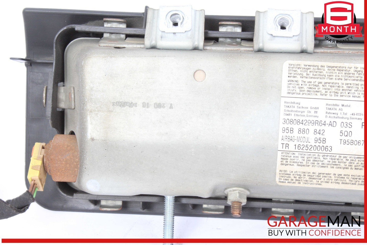 15-24 Porsche Macan 95B Front Right Side Dash Knee SRS Airbag Air Bag OEM
