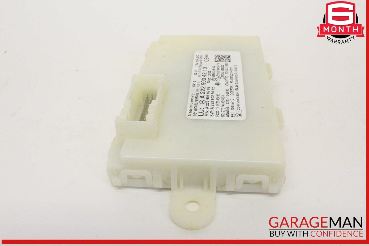 14-19 Mercedes W205 C300 S550 GLC350 Keyless Go Entry Control Module Unit OEM