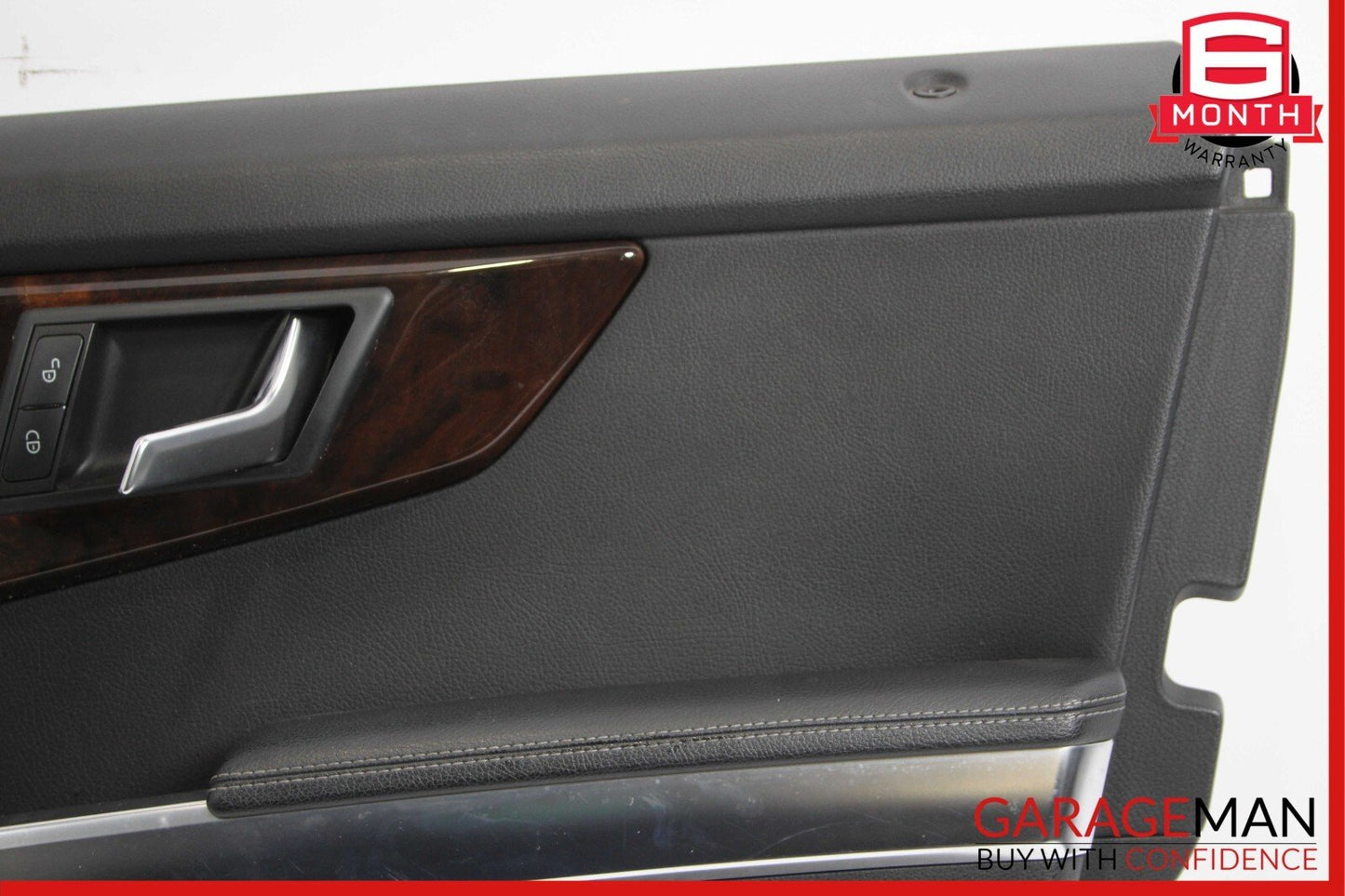 10-15 Mercedes X204 GLK250 Front Right Side Interior Door Panel Assembly Black