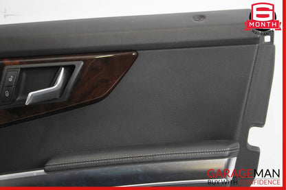 10-15 Mercedes X204 GLK250 Front Right Side Interior Door Panel Assembly Black