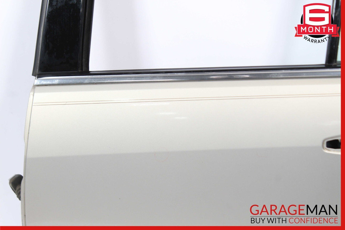05-11 Cadillac STS Rear Left Driver Side Door Shell Panel Beige OEM