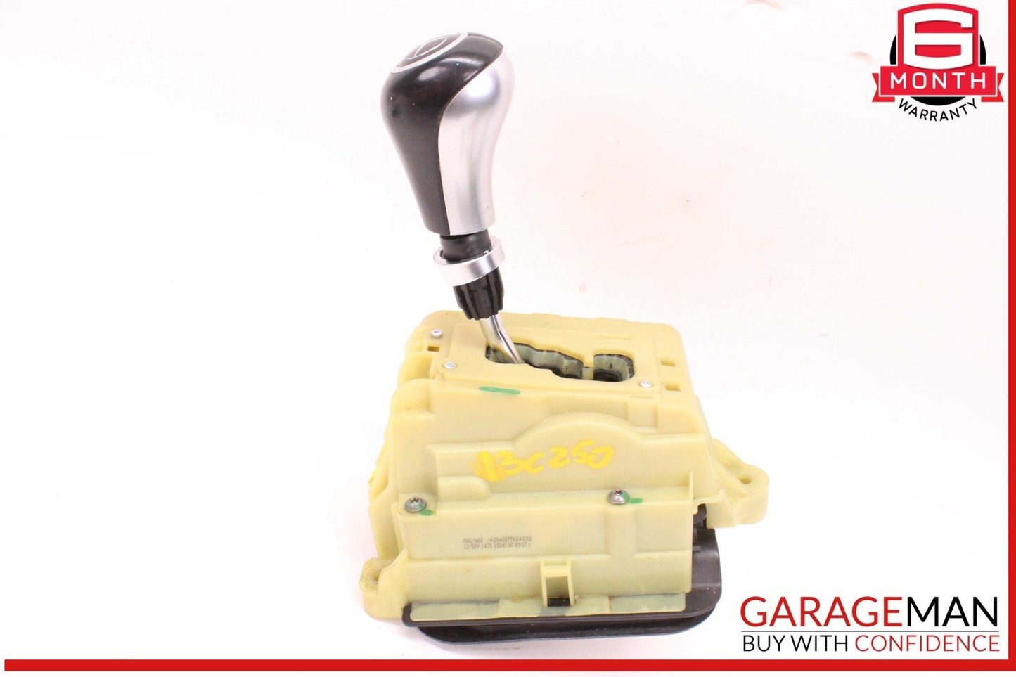 08-14 Mercedes W204 C250 CGI Floor Gear Selector Shifter w/ Knob 2042677624 OEM