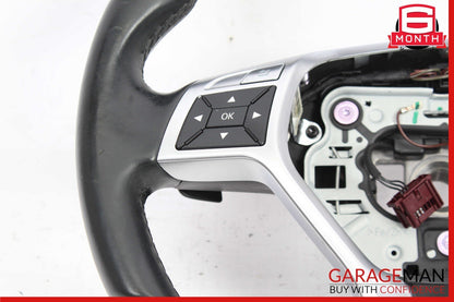 12-16 Mercedes R172 SLK250 SLK300 SLK350 Driving Steering Wheel Black OEM
