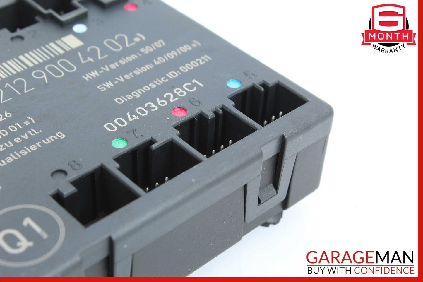 08-18 Mercedes X204 GLK350 C250 SLK350 E400 Front Left Side Door Control Module