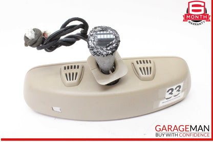 12-16 Mercedes X166 GL450 ML350 ML550 Interior Rear View Mirror Beige OEM