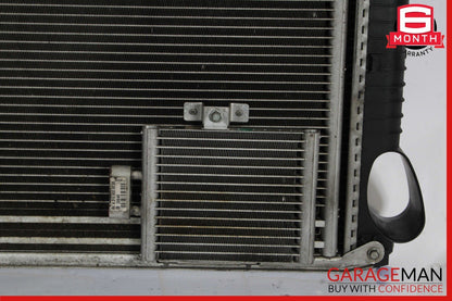 03-08 Mercedes R230 SL500 Engine Motor Radiator A/C AC Condenser Oil Cooler Assy