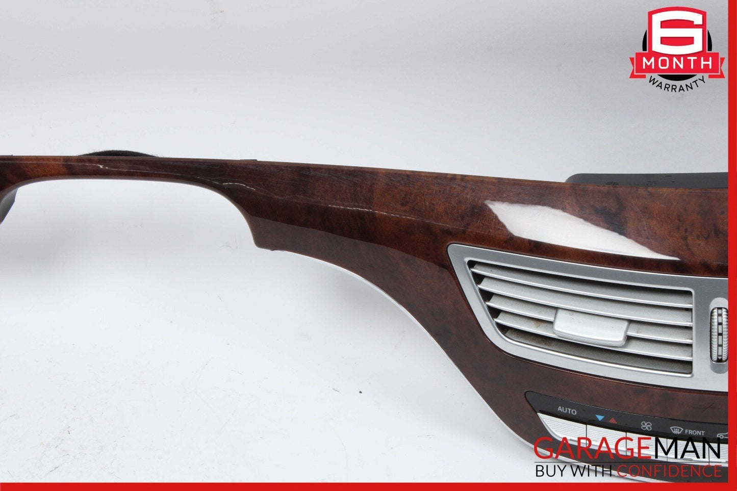 07-09 Mercedes W221 S450 S550 Front Center Bezel Trim A/C Heater Switch Assembly
