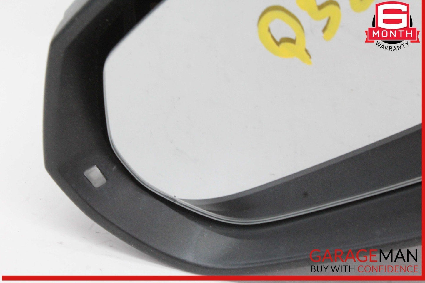 19-24 Audi Q3 Front Left Driver Side Door Rear View Mirror Silver OEM
