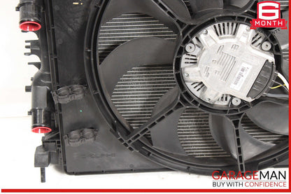 14-22 Maserati Ghibli Quattroporte Water Cooling Radiator A/C Condenser Assy OEM