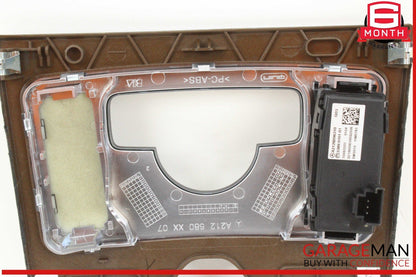 10-13 Mercedes W212 E350 E400 E550 Center Console Switch Trim Cover Bezel OEM
