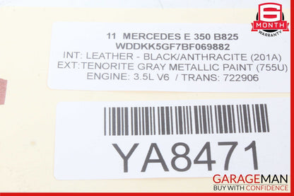 11-17 Mercedes W207 E350 E500 E500 Shark Fin Radio Antenna OEM
