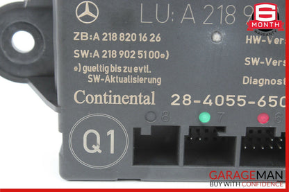 08-15 Mercedes W204 C250 C350 Rear Right Passenger Side Door Control Module Unit