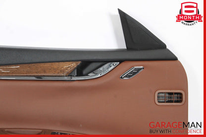 14-18 Maserati Quattroporte Front Left Driver Side Interior Door Panel OEM