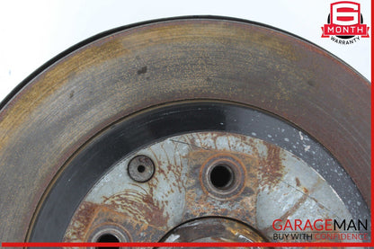 03-10 Porsche Cayenne S 955 957 Rear Left Wheel Spindle Knuckle Hub w/ Rotor OEM