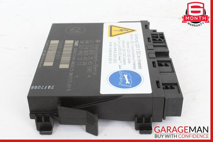 07-10 Mercedes W221 S600 Front Right / Left Seat Contour Control Module Unit