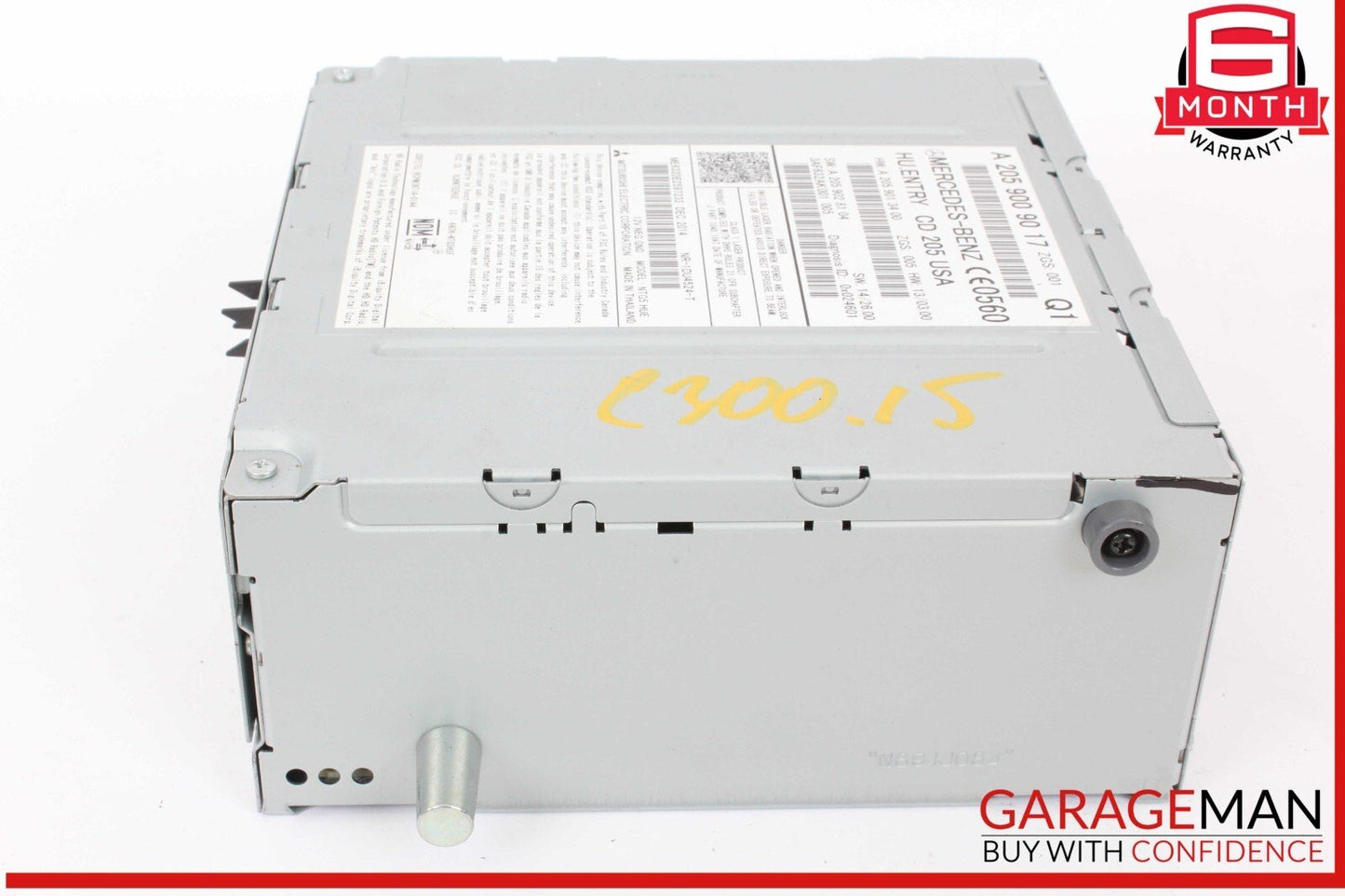 15-18 Mercedes W205 C300 C350e AM/FM CD Player Radio Receiver Module OEM