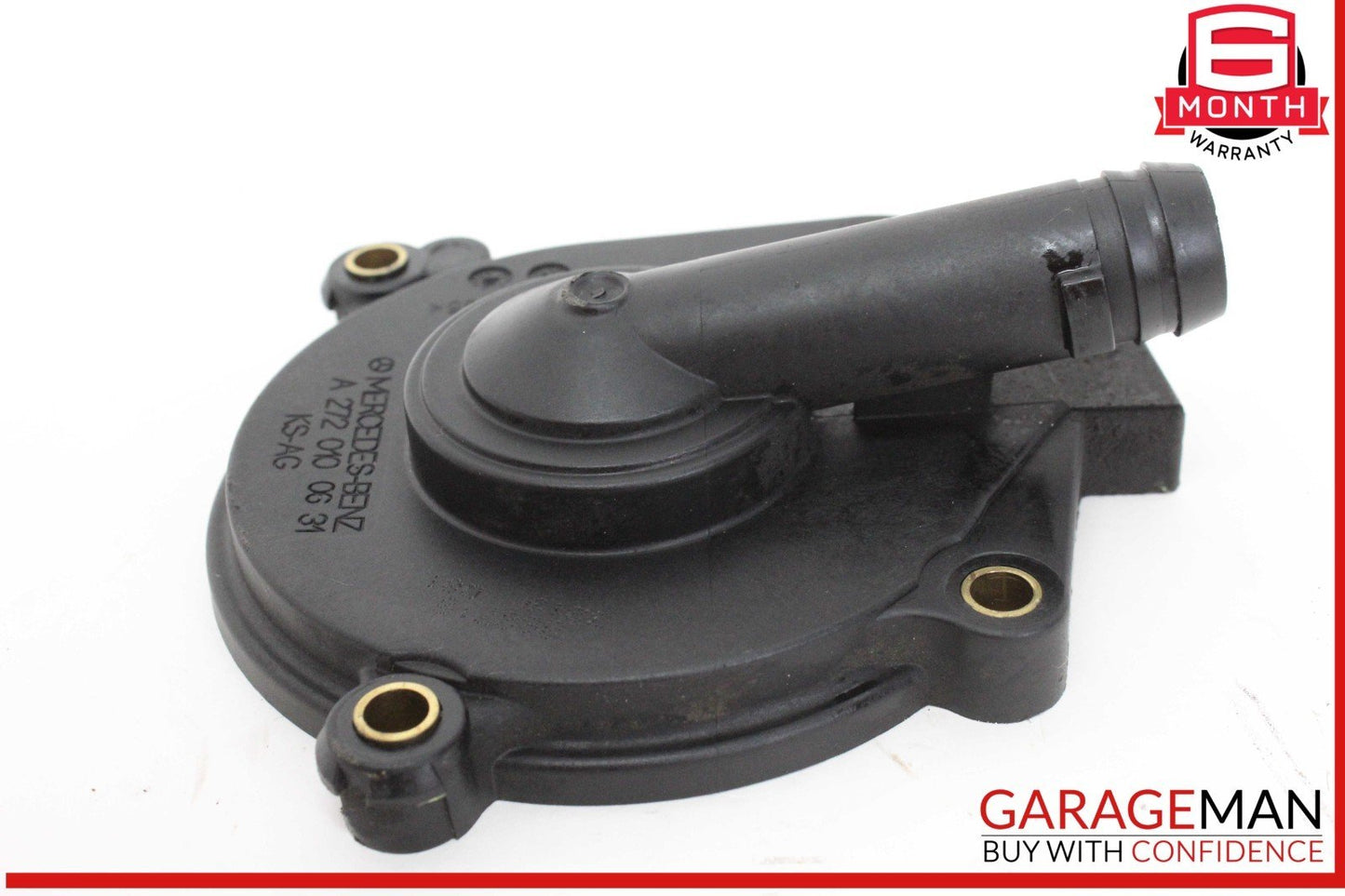 05-14 Mercedes W212 E350 C300 Engine PCV Crankcase Vent Valve Oil Separator OEM