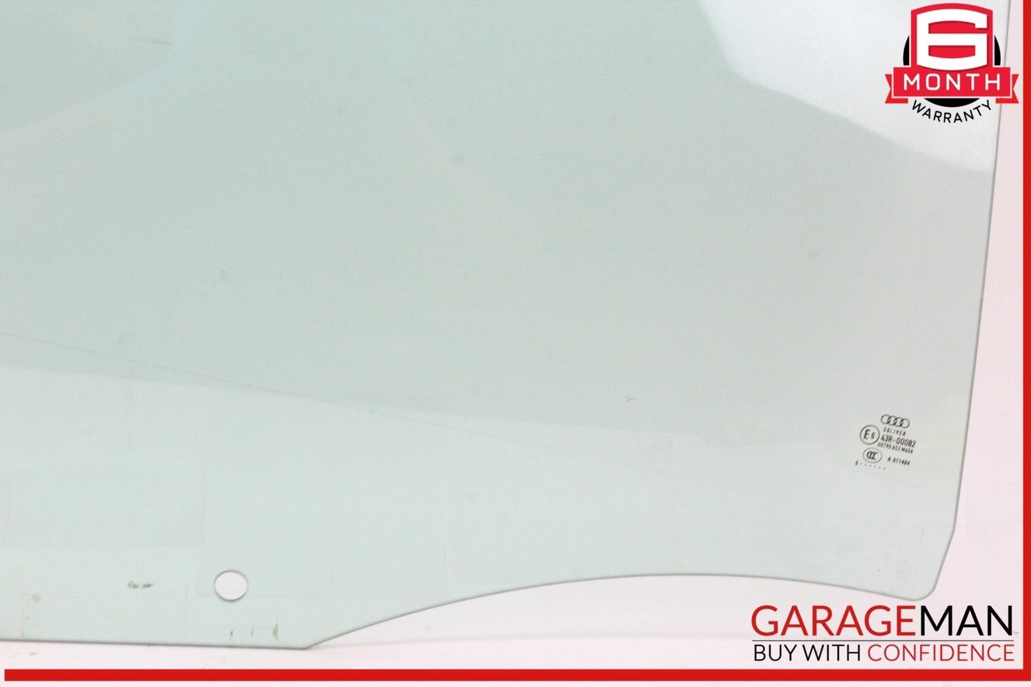 12-18 Audi A6 S6 Rear Right Passenger Side Door Window Glass OEM