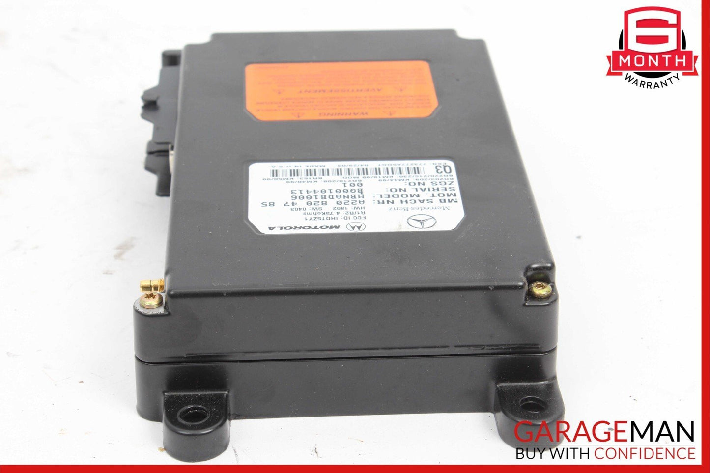 00-06 Mercedes W215 CL55 AMG ML500 Voice Phone Communication Control Module OEM