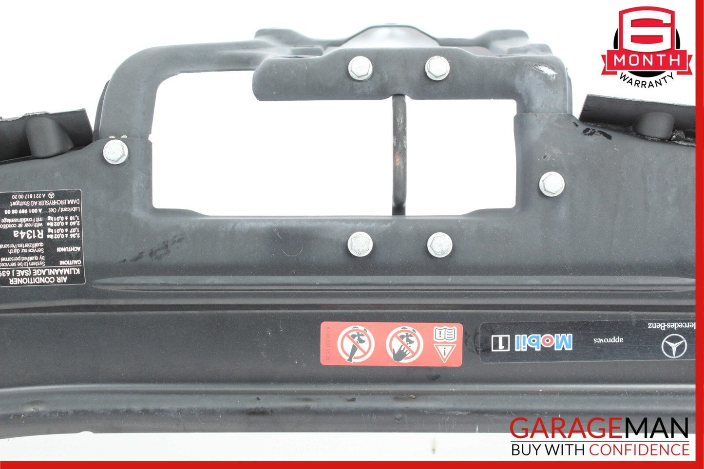 07-13 Mercedes W221 S550 S400 Upper Radiator Core Support Headlight Bracket OEM