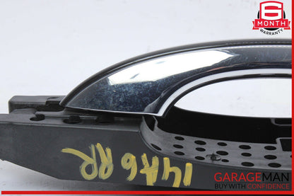 12-18 Audi A6 A7 Right Passenger Side Exterior Door Handle Black 4H0837886 OEM