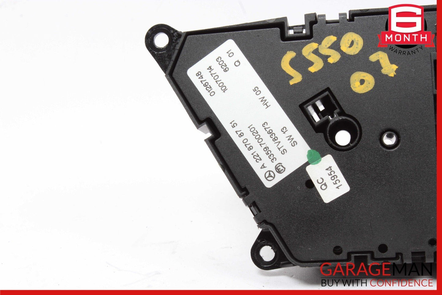 07-13 Mercedes W221 S550 S450 Rear Right Side Seat Control Memory Switch OEM