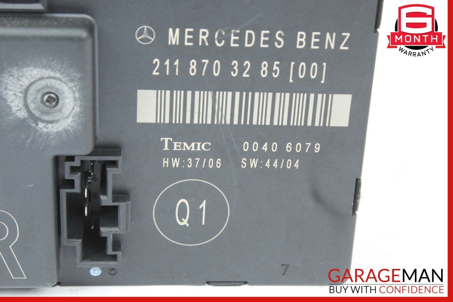06-11 Mercedes W211 E350 Rear Right Door Control Module 2118703285 OEM