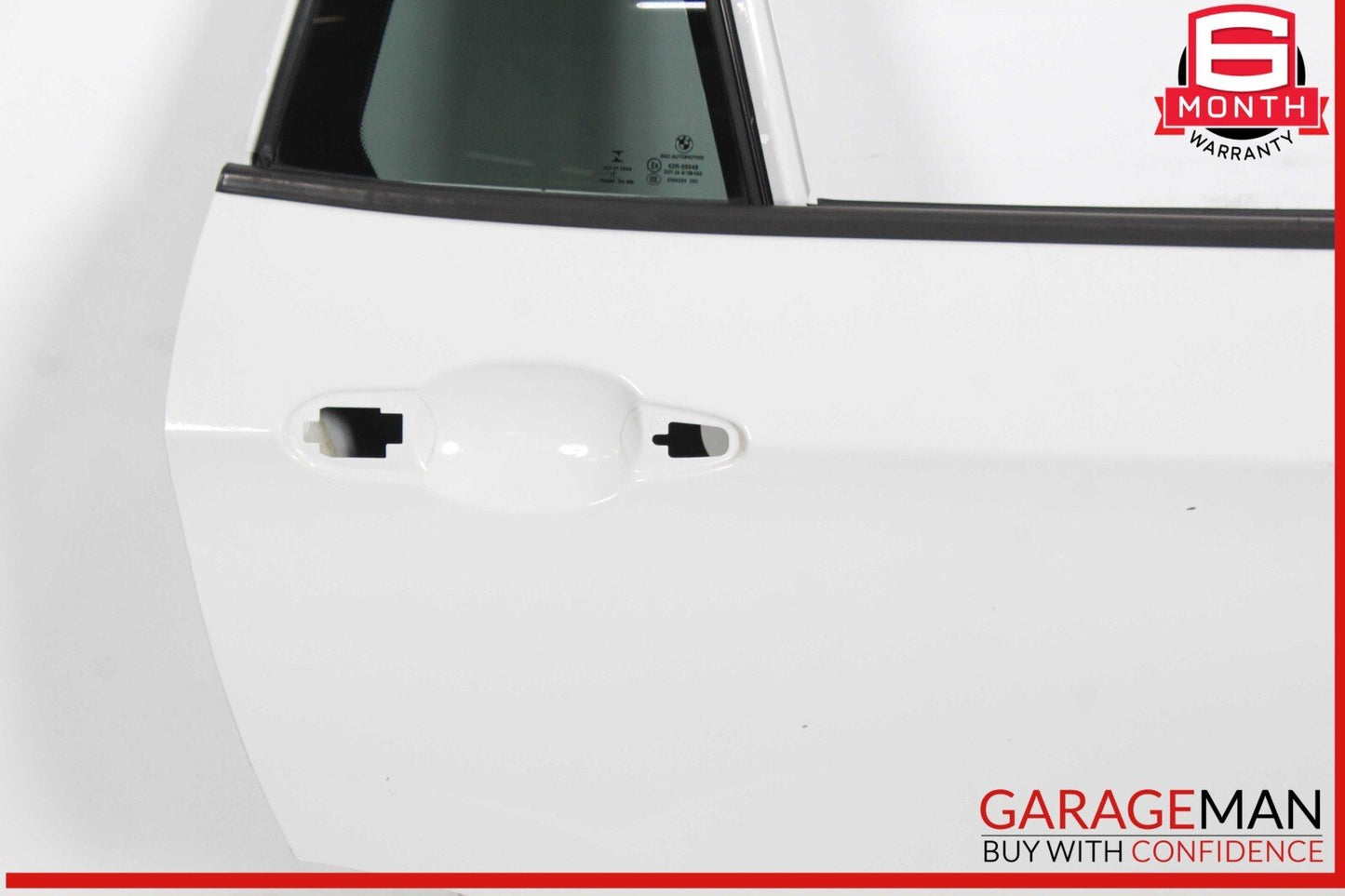 12-15 BMW X1 Rear Right Passenger Side Door Shell White OEM