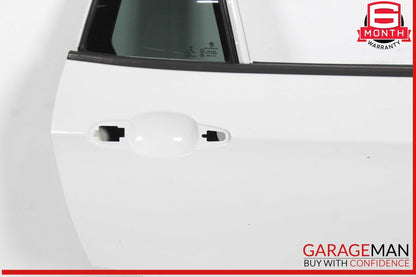 12-15 BMW X1 Rear Right Passenger Side Door Shell White OEM