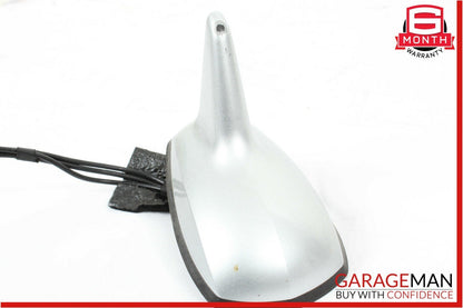 07-13 Mercedes W221 S550 S63 AMG S600 Top Shark Fin Antenna Roof GPS Silver OEM