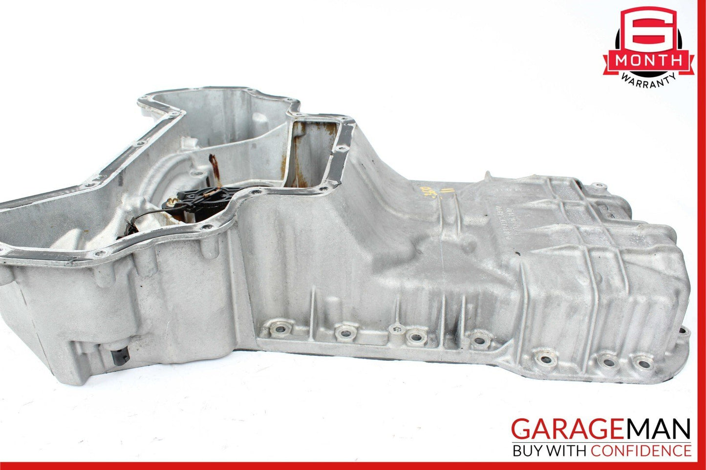 05-13 Mercedes W212 E350 C350 Engine Upper Oil Sump Baffle Pan Assembly OEM