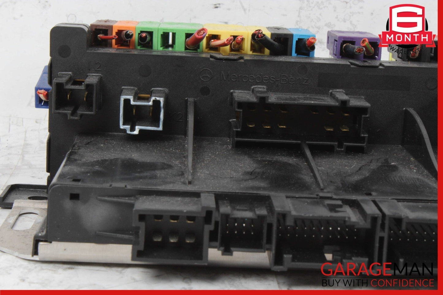 03-12 Mercedes R230 SL500 SL550 SL65 AMG Rear SAM Fuse Box Relay Module OEM
