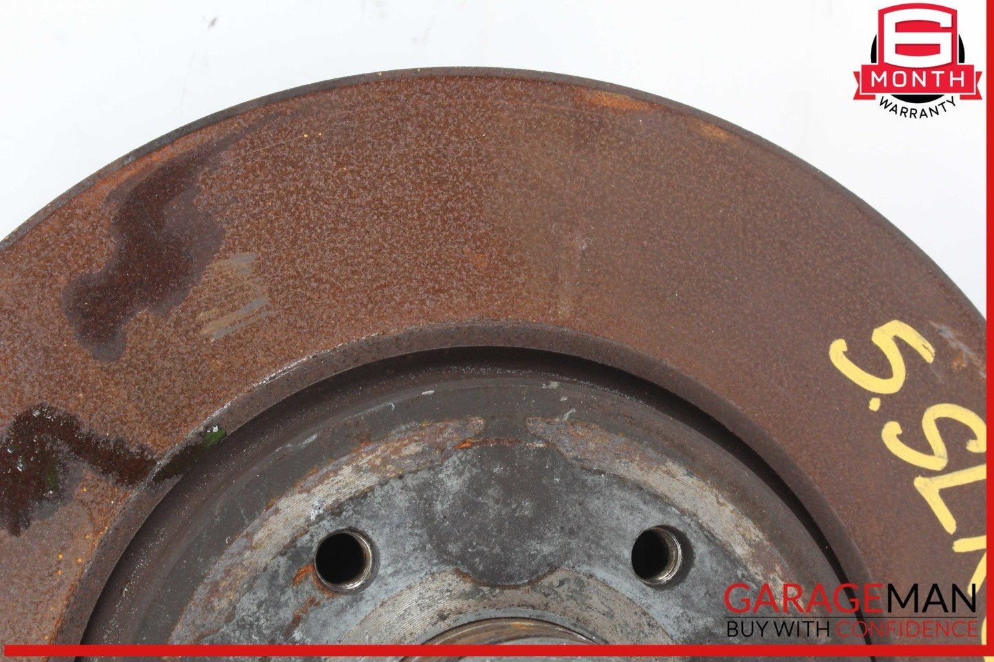 03-09 Mercedes W209 CLK320 Front Left Spindle Knuckle Wheel Hub w/ Rotor Disc