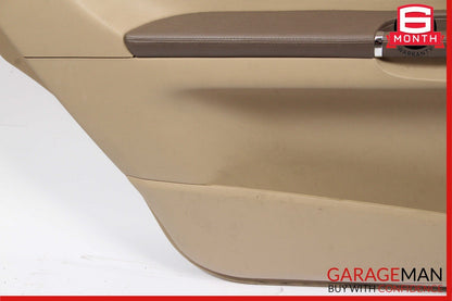 06-10 Mercedes W251 R500 Rear Left Driver Side Interior Door Panel OEM