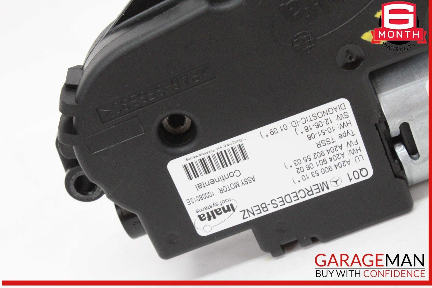 08-15 Mercedes X204 GLK250 Bluetec Panoramic Sunroof Motor Unit 2049005310 OEM