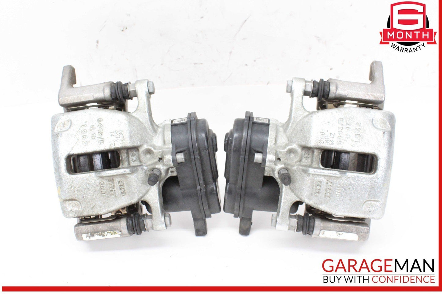 13-16 Audi A4 Rear Left and Rear Right Side Brake Caliper Calipers Set of 2 OEM
