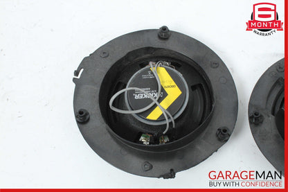 07-09 Mercedes W211 E350 Rear Left & Right Door Audio Sound Speaker Set Of 2 Pc