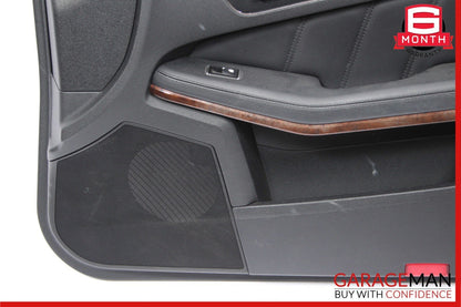 10-13 Mercedes W212 E350 E400 E550 Front Right Interior Door Panel Cover Black