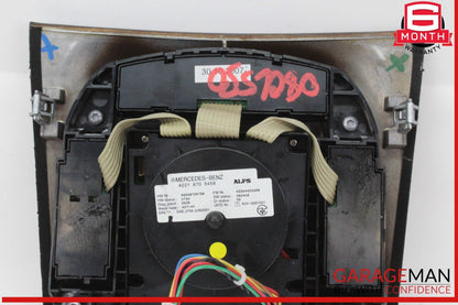 07-09 Mercedes W216 CL550 Center Console Multi Function Switch w/ Trim OEM