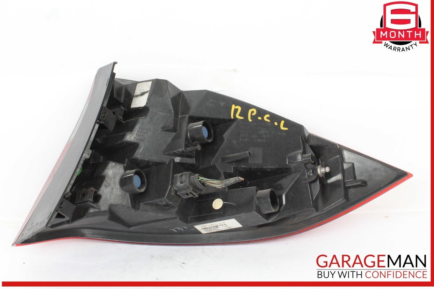 11-14 Porsche Cayenne S 958 Rear Left Side Outer Taillight Tail Light Lamp OEM